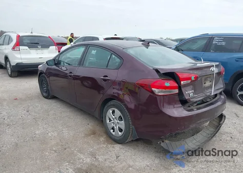 2018 Kia Forte Lx из США, поврежденный, VIN 3KPFL4A75JE196336